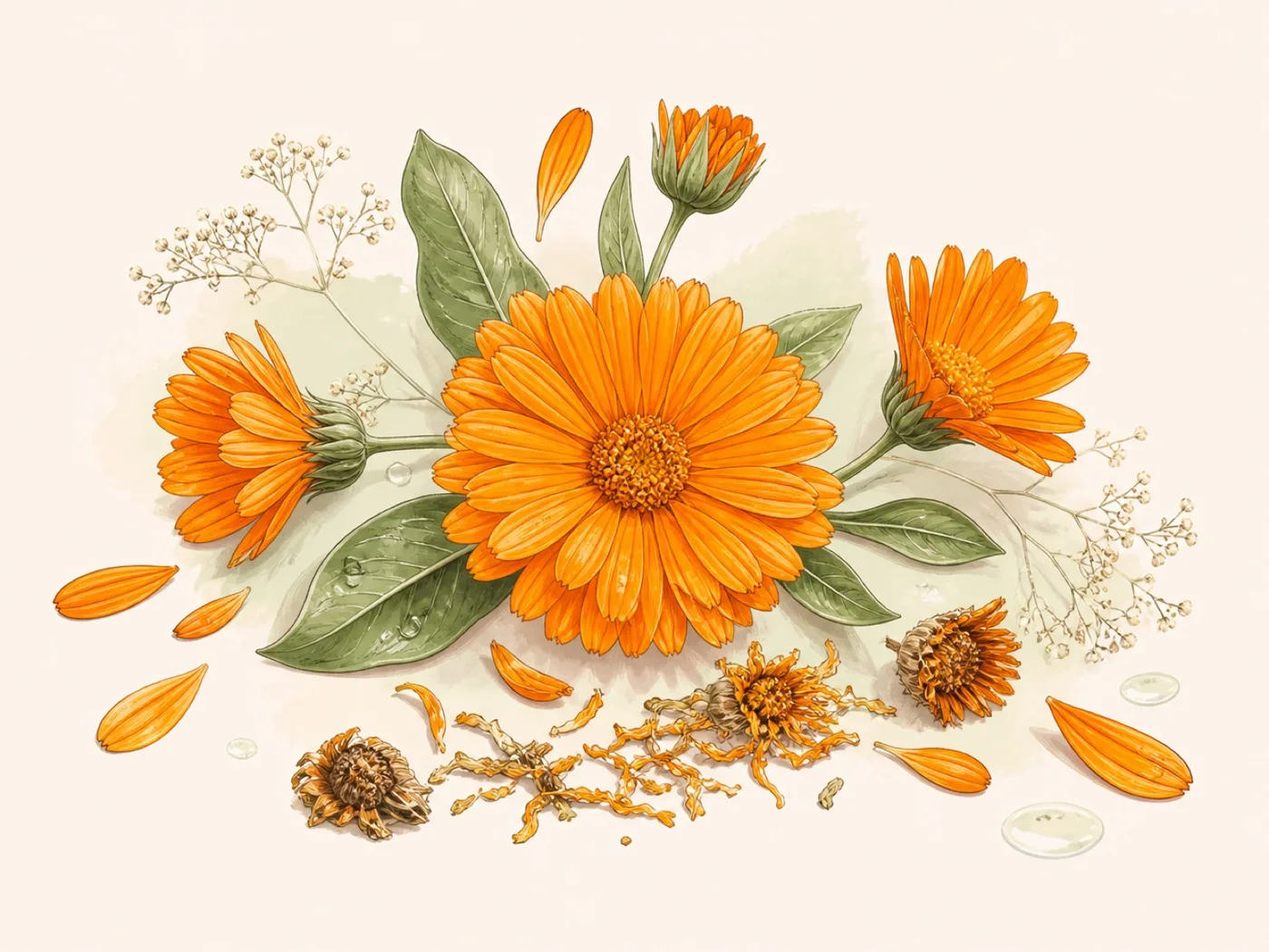 Ringelblumenblüte